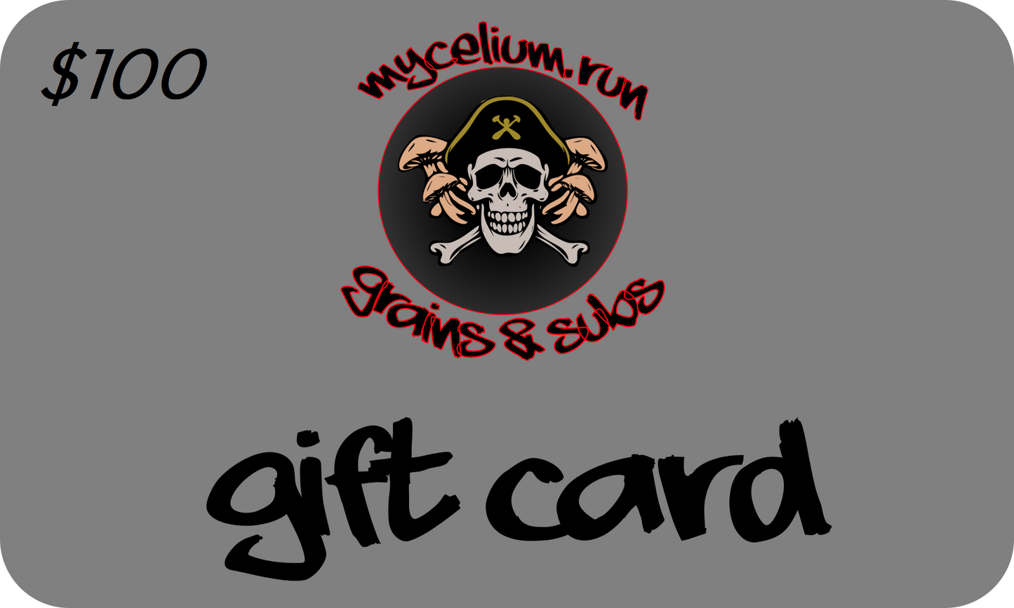 Mycelium.run Digital Gift Card