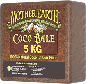 Mother Earth Coco Coir Bale - 5 Kg Large Brick